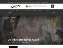 Tablet Screenshot of faceofmalawi.com